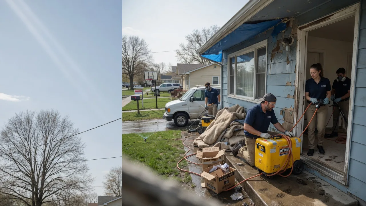 Basement Flood Cleanup in Villard, MN near me